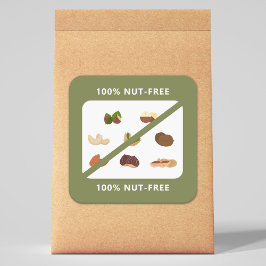 100%ナットフリーシール スクエアシール