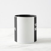 100%ニーグロ重量11oz マグカップ (中央)