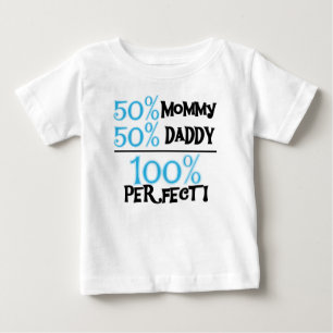 100%パーフェクトブルー ベビーTシャツ
