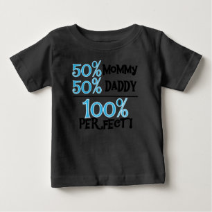 100%パーフェクトブルー ベビーTシャツ