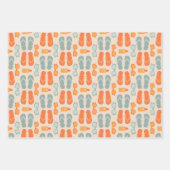 100.ビーチ ラッピングペーパーシート (正面2)