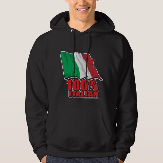 100%フライタリアング パーカ (正面)