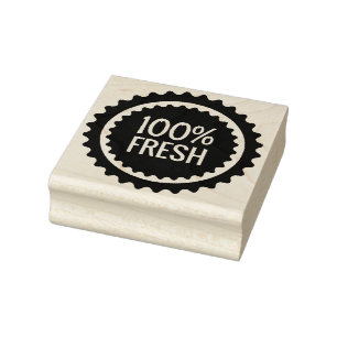 100%フレッシュ ラバースタンプ