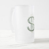 $100 フロストグラスビールジョッキ (正面左)