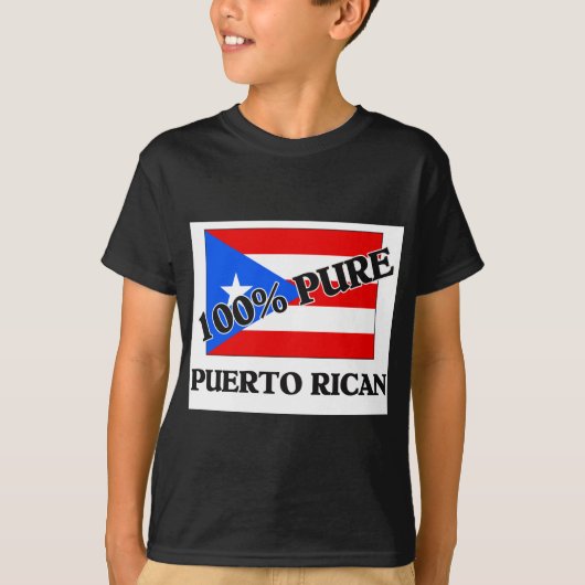 100%プエルトリカン Tシャツ (正面)