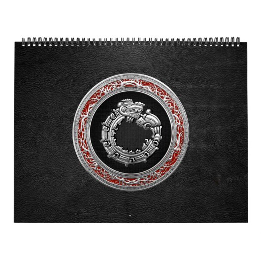 [100]ヘビ神ケツァルコアトル[シルバー] カレンダー (カバー)