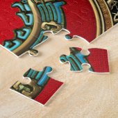 [100]ヘビ神ケツァルコアトル[玉] ジグソーパズル (側面)