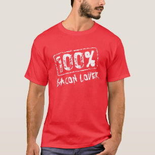 100%ベーコンの恋人のTシャツ Tシャツ