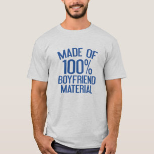100%ボーイフレンド素材でできている Tシャツ
