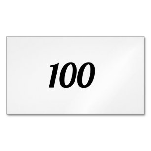 100 マグネット名刺