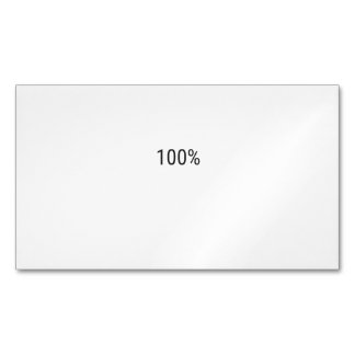 100% マグネット名刺