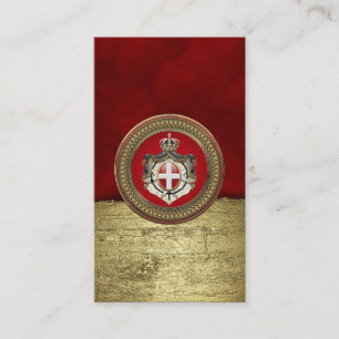 [100]マルタの順序 – SMOM Coat of Arms 名刺