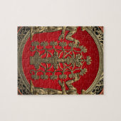 【100】二つの金ゴールド・ニンルタと生命の木 ジグソーパズル (横)