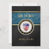 [100]副官総監部隊支部Insignia [3D] マグネット招待状 (正面)