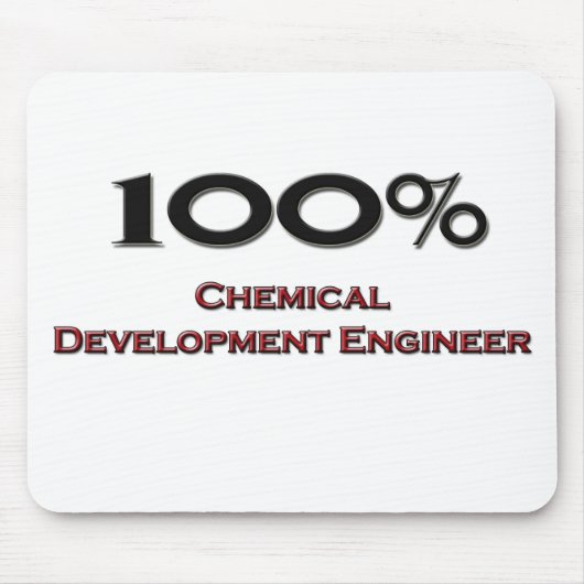 100%化学開発技師 マウスパッド (正面)