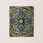 [100]埋蔵物: ケルト十字 ジグソーパズル (縦)