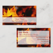 100%天然カラフルオーガニック林スタイル 名刺 (正面/裏面)