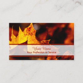 100%天然カラフルオーガニック林スタイル 名刺