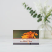 100%天然カラフルオーガニック林スタイル 名刺 (スタンド正面)