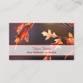 100%天然カラフルオーガニック林スタイル 名刺