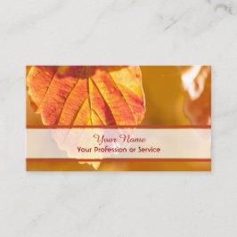 100%天然カラフルオーガニック林スタイル 名刺