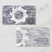 100%天然木オーガニックスタイル内装設計 名刺 (正面/裏面)