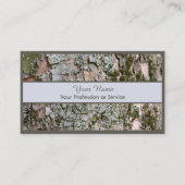 100%天然木オーガニックスタイル名刺 名刺 (正面)