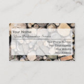 100%天然木オーガニックスタイル名刺 名刺 (裏面)