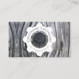 100%天然木オーガニックスタイル白丸 名刺