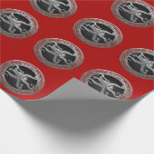 【100】守備姿勢の聖銀蛸 ラッピングペーパー (角)