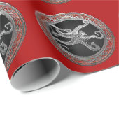 【100】守備姿勢の聖銀蛸 ラッピングペーパー (ロールコーナー)