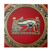 [100]宝のトローブ：ホルスの目 タイル (正面)