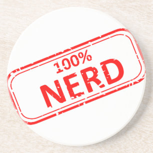 100%年のおたくのゴム印 コースター