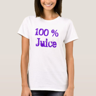 100%年のジュースのTシャツ Tシャツ