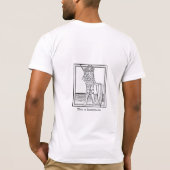 100%年のヴィンテージTransylvanian Tシャツ (裏面)