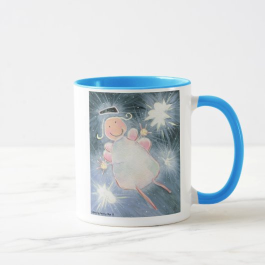 100%年の天使のレシピのマグ マグカップ (右)