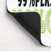 100%年の天才 マウスパッド (コーナー)