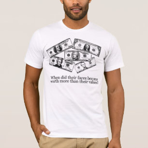 - 100%年の寄付を一緒に占めて下さい Tシャツ