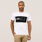 100%年の小妖精や小人 Tシャツ (正面フル)