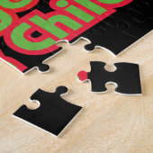 100%年の知性があるで黒い子供 ジグソーパズル (側面)