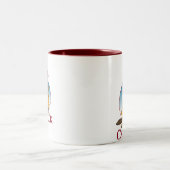 100%年のCanuck ツートーンマグカップ (中央)