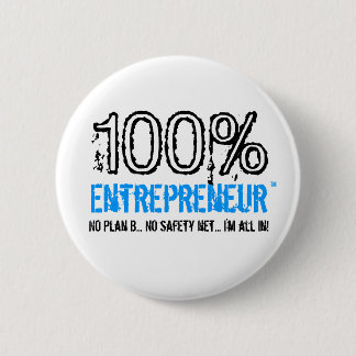 100%年のEntrepreneur™ボタン 缶バッジ