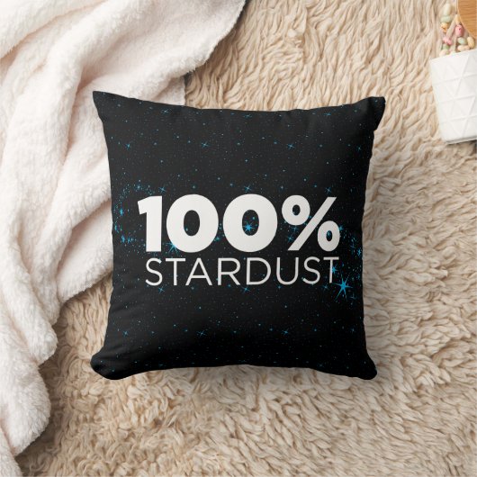 100%年のStardust クッション (ブランケット)