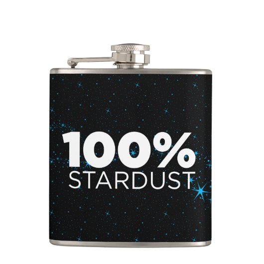 100%年のStardust フラスク (正面)
