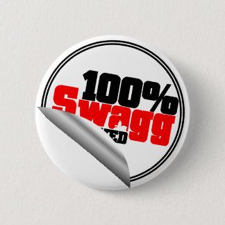100%年のSwaggの公認ボタン 缶バッジ