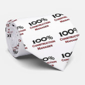 100%建築のマネージャー ネクタイ (ロール)