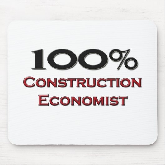 100%建築エコノミスト マウスパッド (正面)