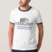 100%弾力性 Tシャツ (正面)