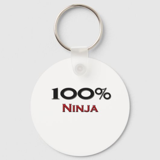 100%忍者 キーホルダー (正面)