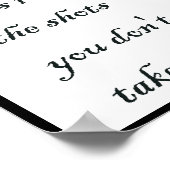 100%恋しく思の撮影は行わない、引用文 ポスター (角)